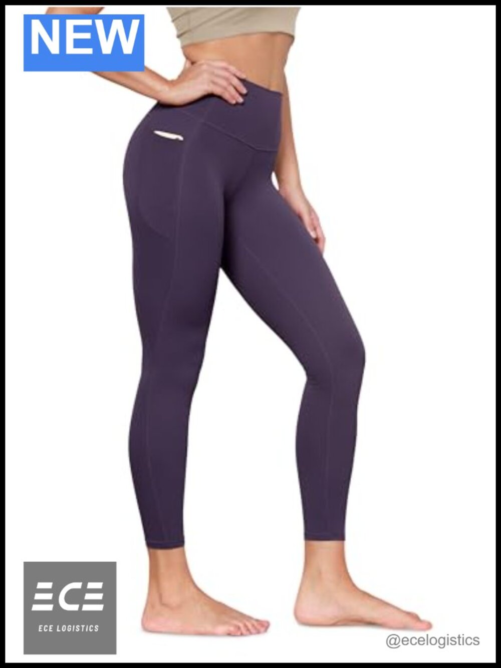 Buttery Soft High Waist Yoga Leggings with Pockets